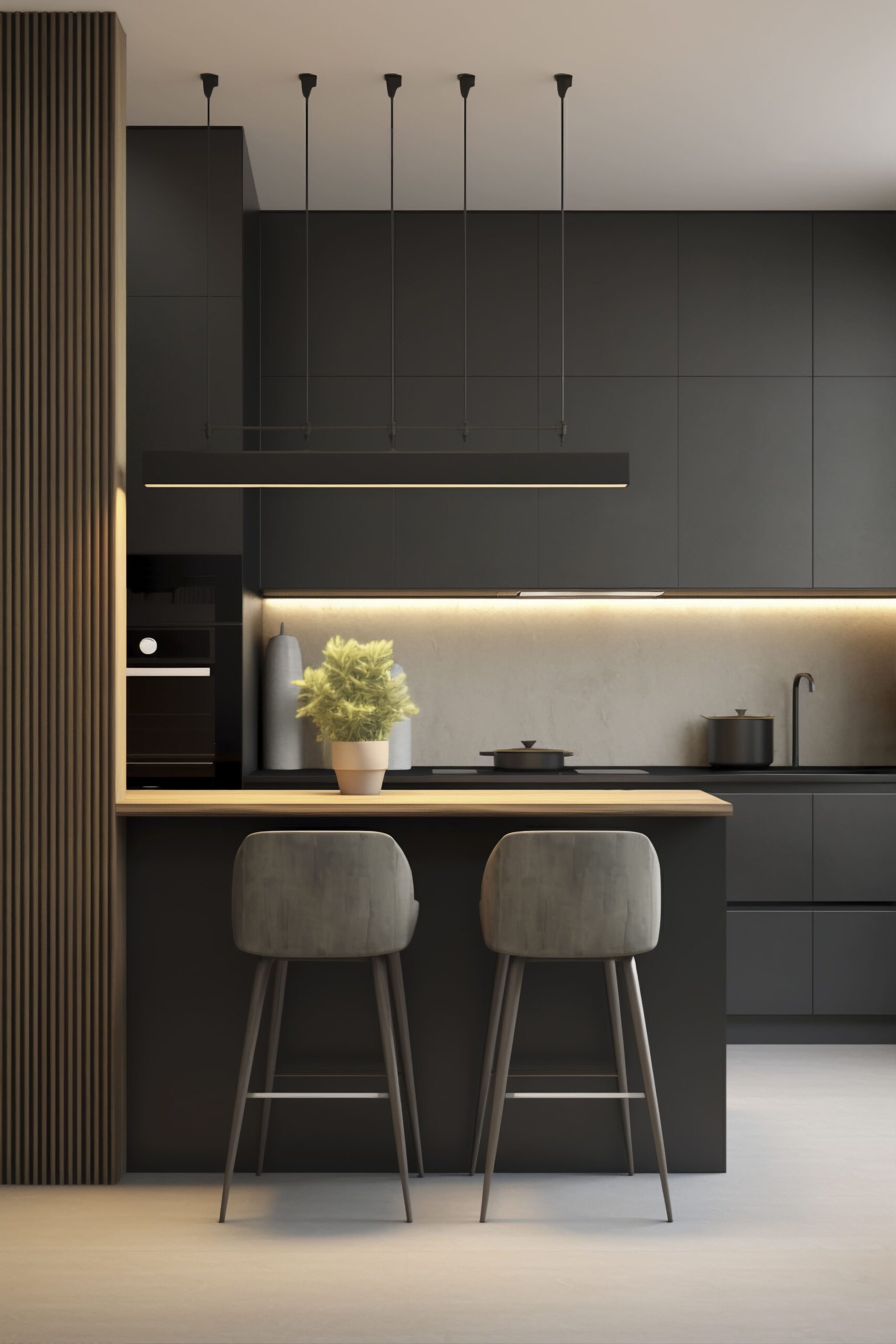 cuisine petite pièce design moderne