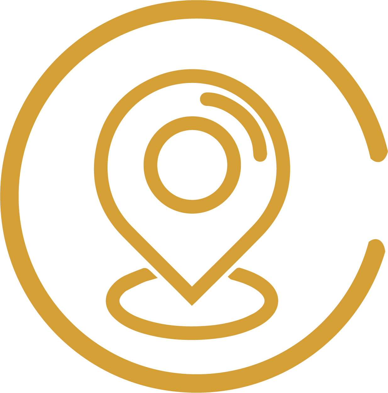 lieu plan picto gold